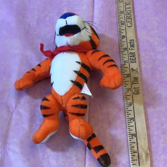 Kellogg Tony The Tiger plush jointed moveable 10” , vintage 1997 - Picture 6 of 6